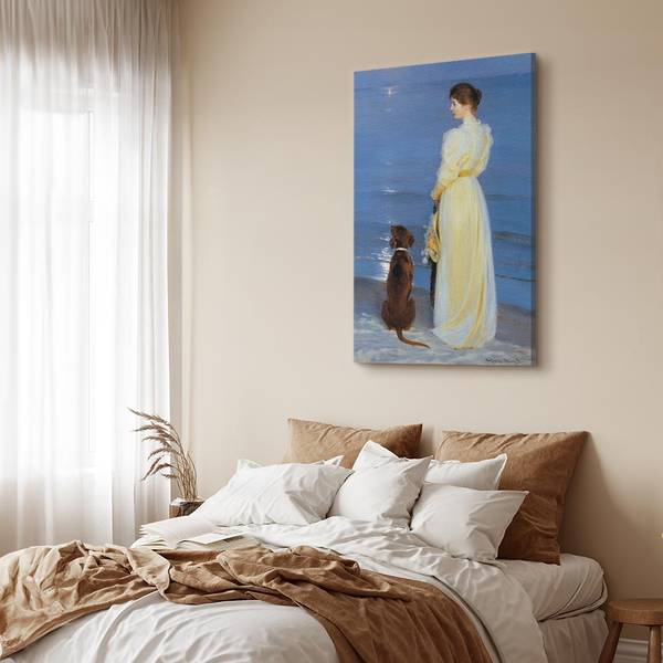 Quadro Summer evening in Skagen 40 x 60 cm