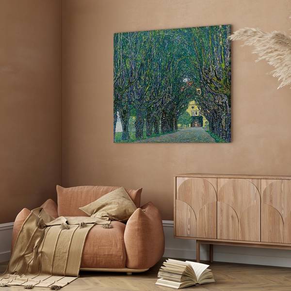 Quadro Alley of Trees 80 x 80 cm