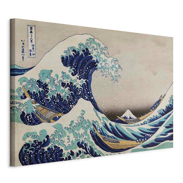 Canvas afbeelding The Great Wave 120 x 80 cm