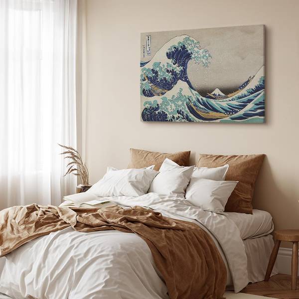 Canvas afbeelding The Great Wave 120 x 80 cm