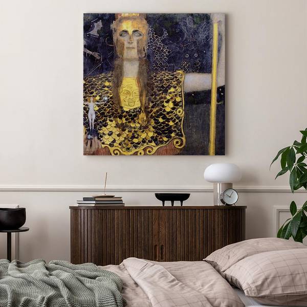 Leinwandbild Pallas Athene 80 x 80 cm