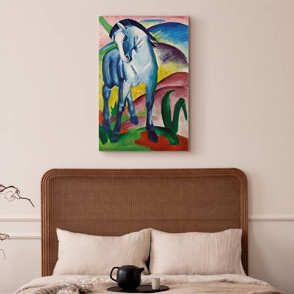 Quadro Blue Horse 80 x 120 cm