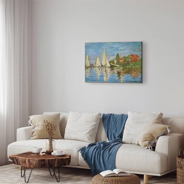 Quadro Regatta in Argenteuil 120 x 80 cm