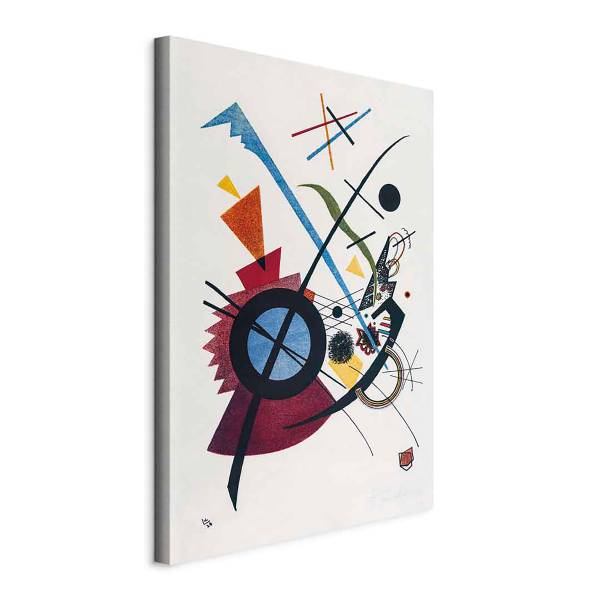 Quadro Primary Colors Wassily Kandinsky - 60 x 90 cm