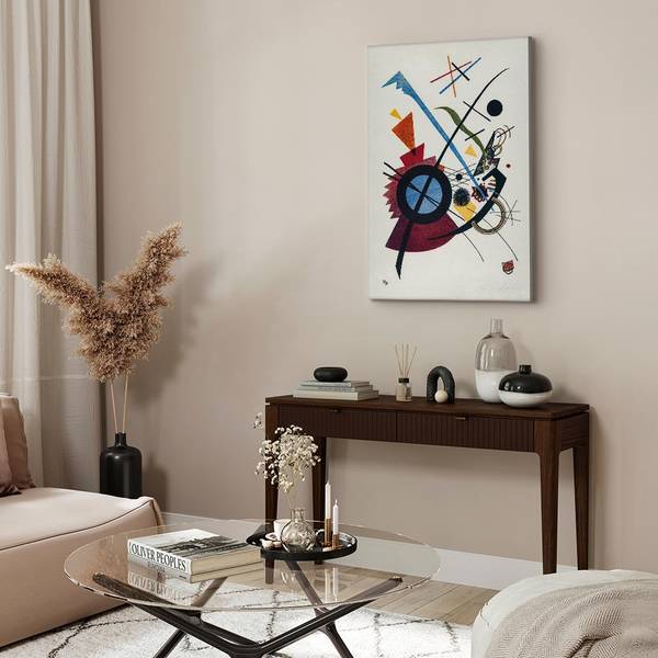 Quadro Primary Colors Wassily Kandinsky - 60 x 90 cm