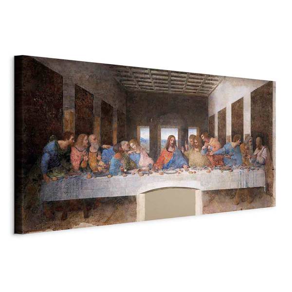 Toile Dernier repas 120 x 60 cm
