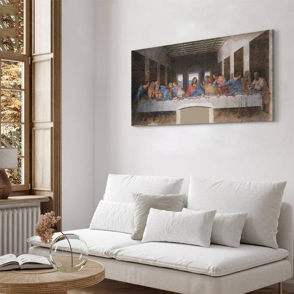 Toile Dernier repas 120 x 60 cm