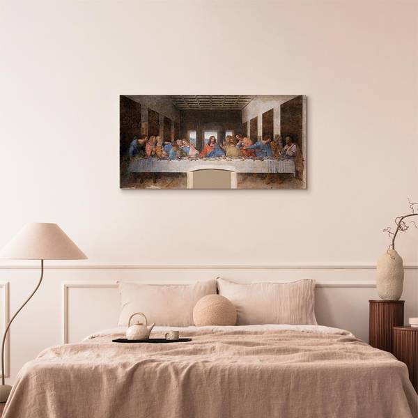 Toile Dernier repas 120 x 60 cm