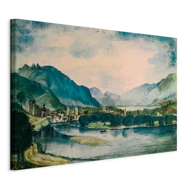 Toile Trente vue depuis le nord Albrecht Dürer - 60 x 40 cm