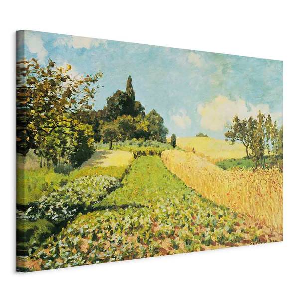 Toile Champ de blé Alfred Sisley - 120 x 80 cm