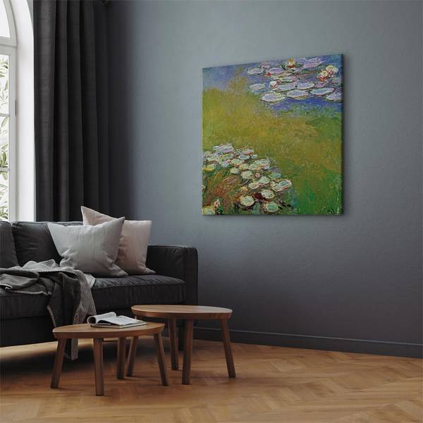 Toile Nénuphars Claude Monet - 40 x 40 cm
