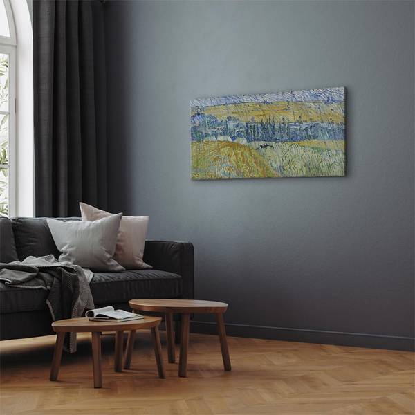 Leinwandbild Auvers in the Rain Vincent van Gogh - 120 x 60 cm