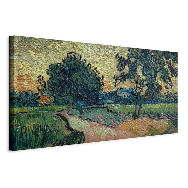 Leinwandbild Landscape Vincent van Gogh - 120 x 60 cm