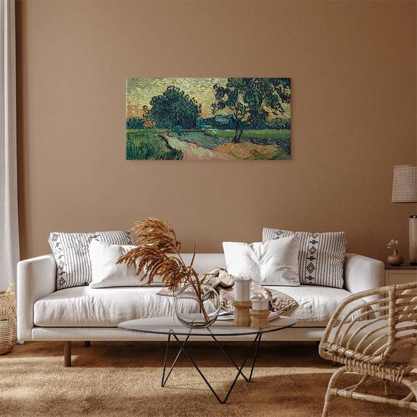 Leinwandbild Landscape Vincent van Gogh - 120 x 60 cm
