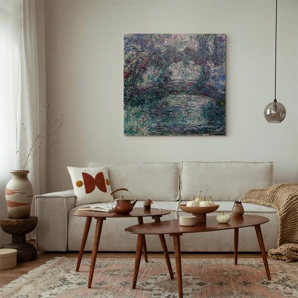 Quadro The Japanese Bridge Claude Monet - 40 x 40 cm