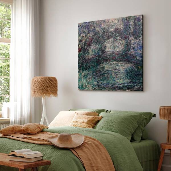 Quadro The Japanese Bridge Claude Monet - 40 x 40 cm