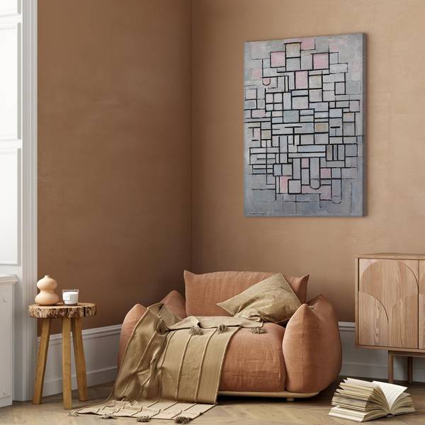 Quadro Composition No. IV Piet Mondrian - 80 x 120 cm