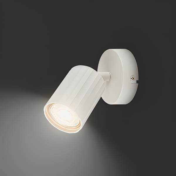 LED Wandleuchte Skaft Aluminium - Weiß