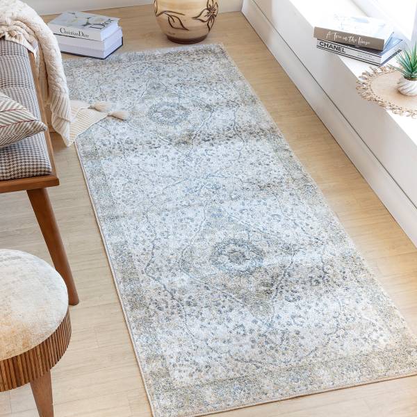 Kurzflorteppich Yemin Multicolor - Textil - 160 x 0.5 x 213 cm