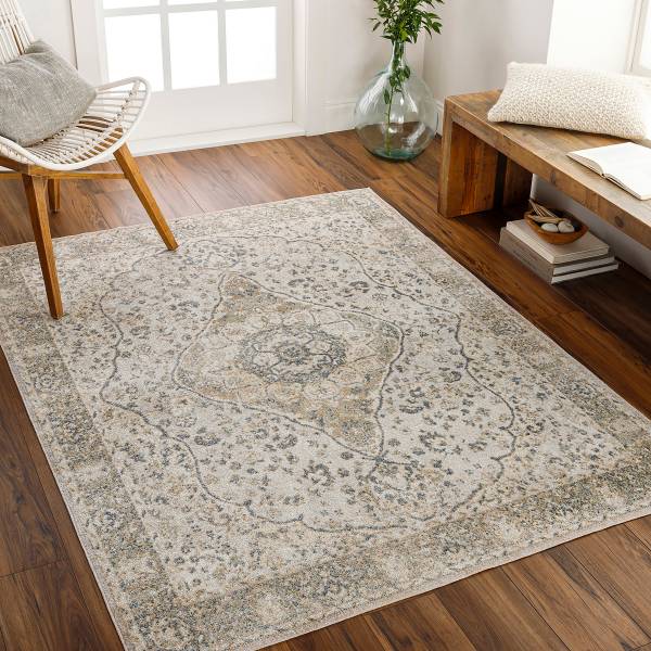 Kurzflorteppich Yemin Multicolor - Textil - 160 x 0.5 x 213 cm