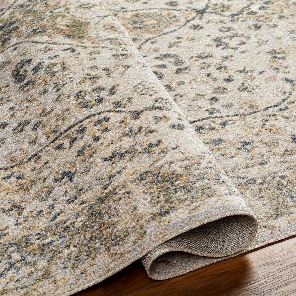 Kurzflorteppich Yemin Multicolor - Textil - 160 x 0.5 x 213 cm