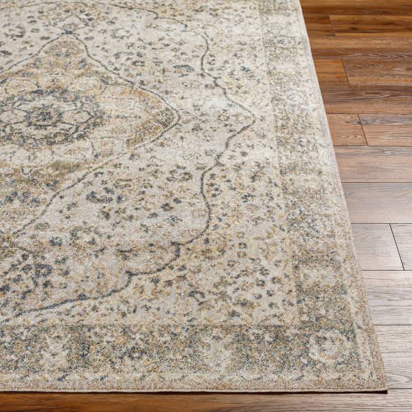 Kurzflorteppich Yemin Multicolor - Textil - 160 x 0.5 x 213 cm