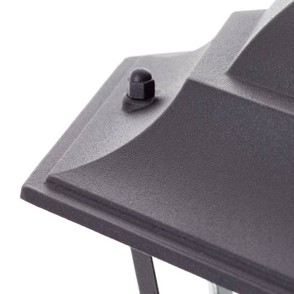 Lampada da esterno Carleen A Vetro trasparente / Alluminio - 1 punto luce