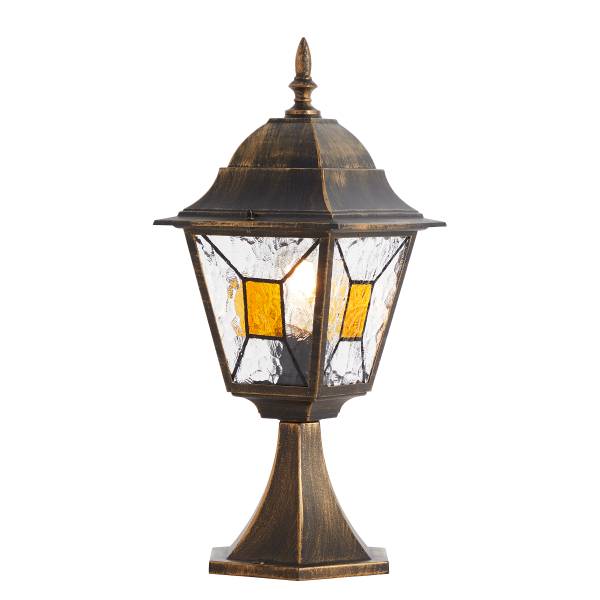 Padverlichting Janel type A transparant glas/aluminium - 1-lichts