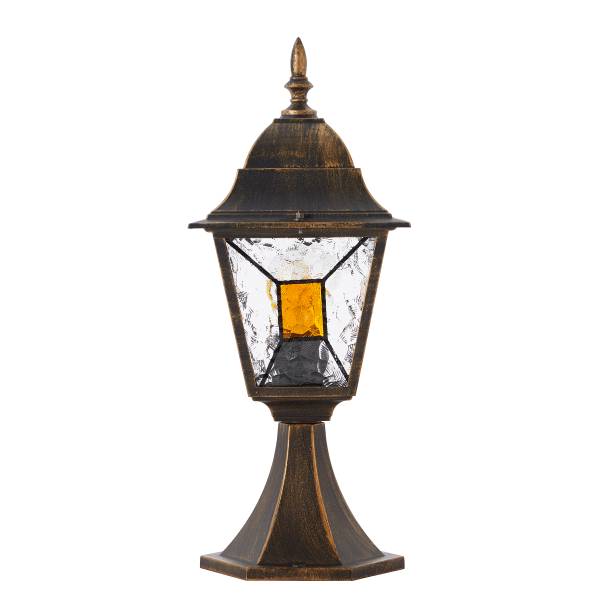 Padverlichting Janel type A transparant glas/aluminium - 1-lichts