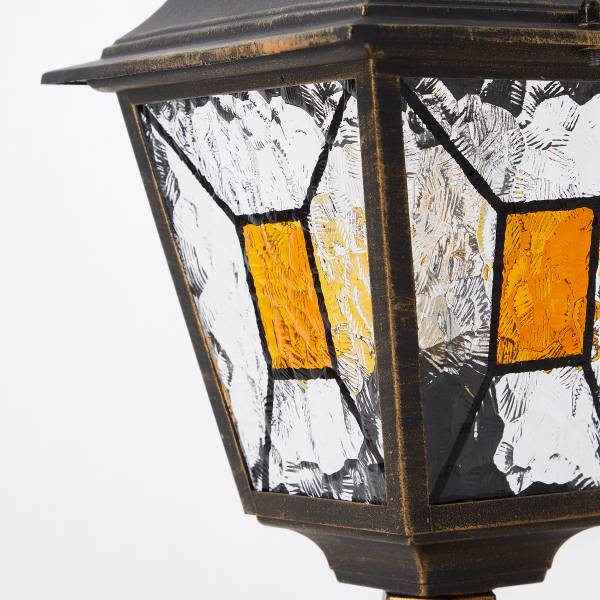 Padverlichting Janel type A transparant glas/aluminium - 1-lichts