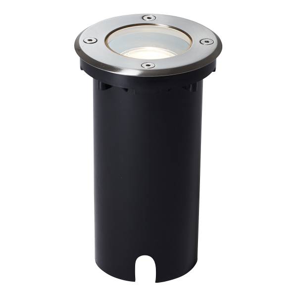 Lampada a incasso Itch rotonda Acciaio inox / ABS - 1 punto luce