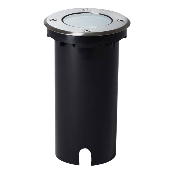 Lampada a incasso Itch rotonda Acciaio inox / ABS - 1 punto luce