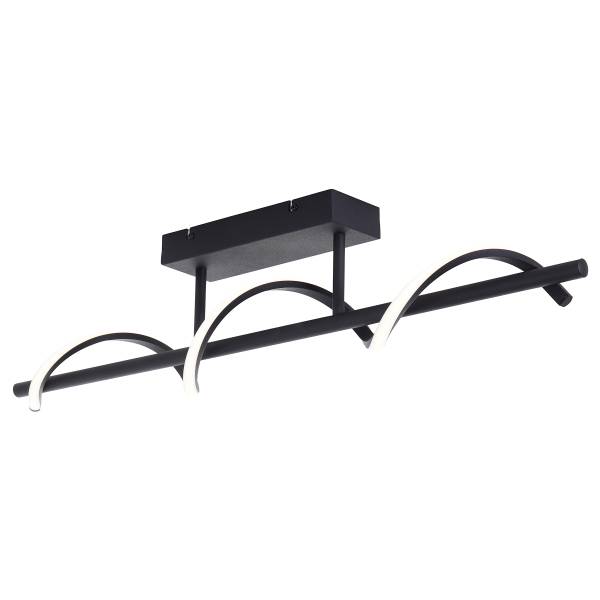 LED-Deckenleuchte Eunice Silikon / Stahl - 1-flammig