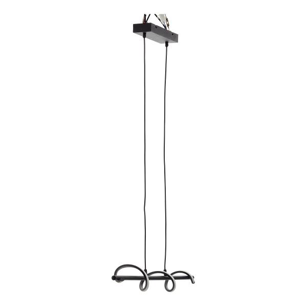 Suspension LED Eunice Silicone / Acier - 1 ampoule