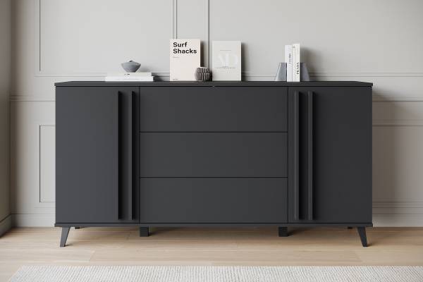 Sideboard Gordez Schwarz