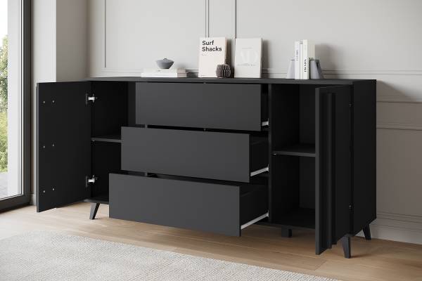 Sideboard Gordez Schwarz