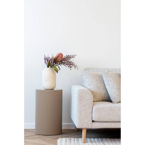 Bijzettafel Kulwaru beige