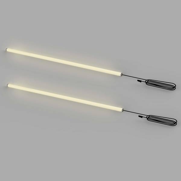Barre LED Cardiff pour pied de lit Argenté - Autres - 55 x 1 x 1 cm