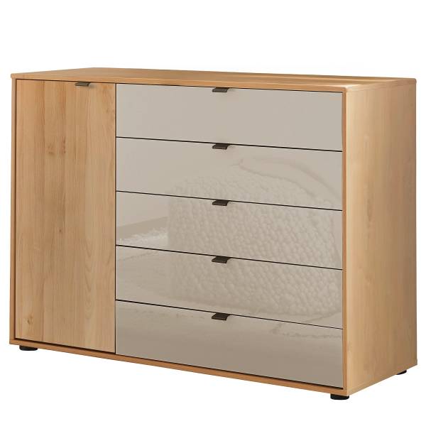 Kast Cardiff met 1 deur champagnekleurig - els