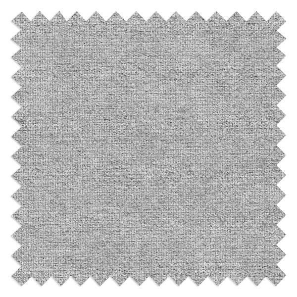 Letto boxspring Solier Tessuto Pria: grigio talpa - 140 x 200cm - H2