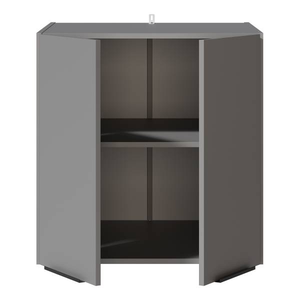Set voor wasruimte SOCAMA A mat grijs