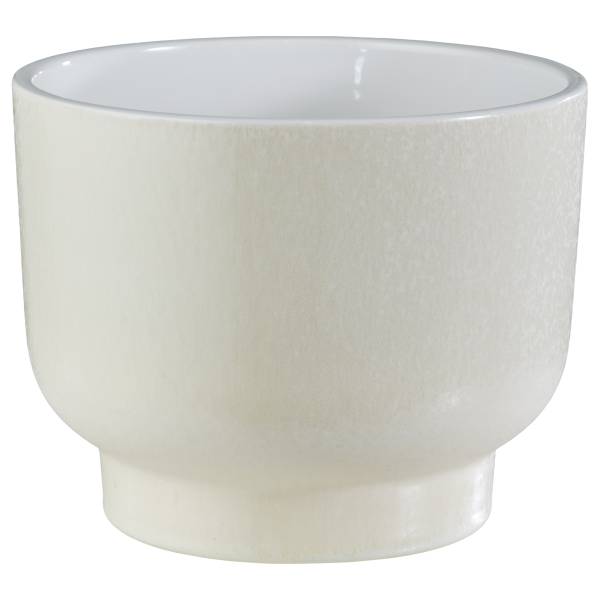 Bloempot PLANT BOWL steengoed - wit