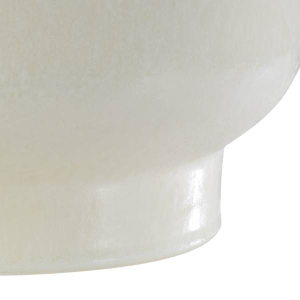 Bloempot PLANT BOWL steengoed - wit