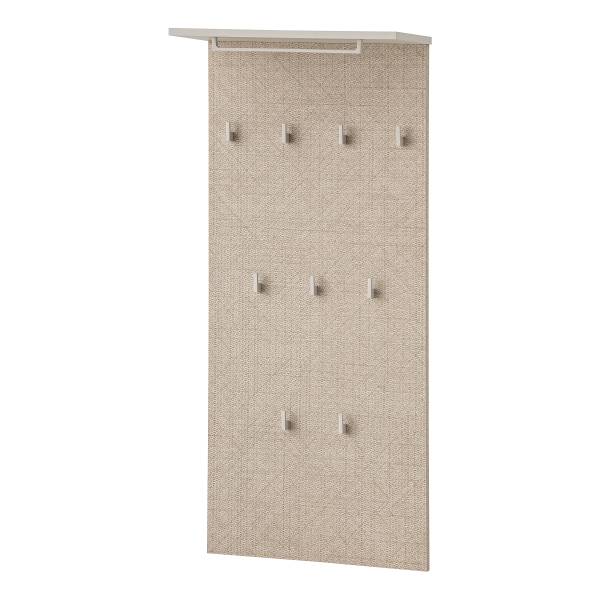 Pannello appendiabiti Edno Canasta / Beige crema