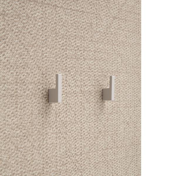 Pannello appendiabiti Edno Canasta / Beige crema