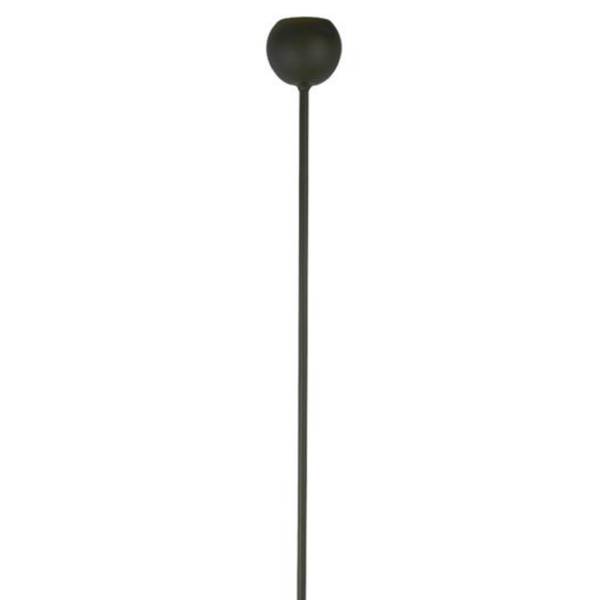 Lampada da terra Eindhoven Acciaio - Nero - 1 punto luce