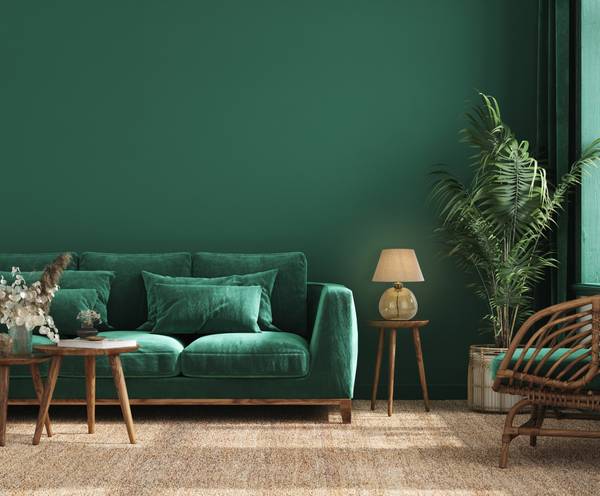 Lampada da tavolo Zenith Vetro colorato / Lino - Verde - 1 punto luce