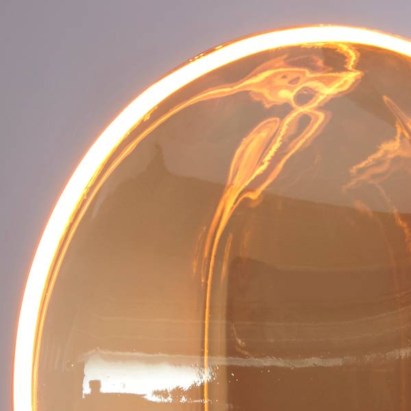 Ampoule LED Decorative Lamp Verre coloré - Beige - Diamètre : 19 cm