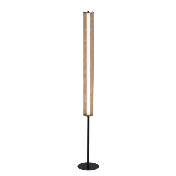 Lampada da terra LED Thread Acciaio - Nero / Sabbia - 1 punto luce