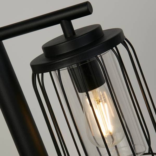 Lampada da esterno Reed Alluminio - Nero - 1 punti luce
